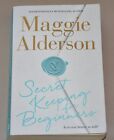 SECRET KEEPING FOR BEGINNERS by Maggie Alderson - Paperback Fiction - EUC