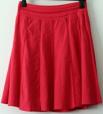 Ladies Strawberry  Pink summer  skirt.Size 10 by E-vie. - Image 1 of 4