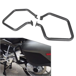 Rear Highway Engine Crash Bar Motor Fit BMW R1200RT 2014 2015 2016 2017-19 Black - Picture 1 of 8