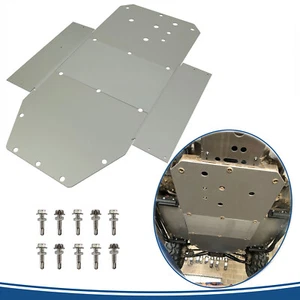 FIT FOR 08-14 POLARIS RZR 800 RZR S 900 XC ALUMINUM SKID PLATE HEAVY DUTY 3/16" - Bild 1 von 15