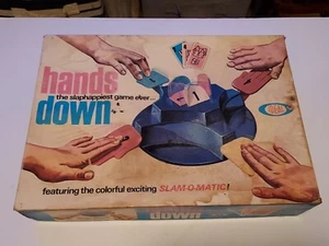Juego vintage Ideal, Hands Down Slaphappiest Slam o Matic, 1964 con caja y tarjetas - Imagen 1 de 6