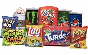 Set Junk Food Doody Plüsch 6′′-8′′ Zoll - Bild 1 von 2