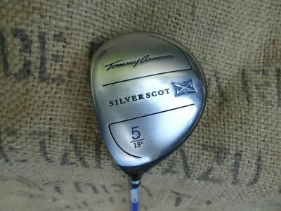 LH Tommy Armour SILVER SCOT #5 Wood 18° ⛳ Grafalloy ProLaunch Blue Regular - Image 1 of 4