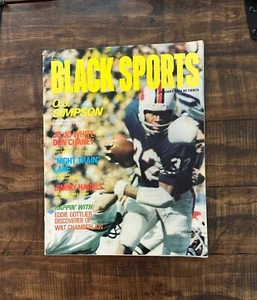 January 1974 Black Sports Magazine Boston Celtics NBA /NFL (African American) - Picture 1 of 1