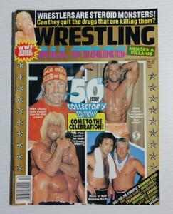 Póster de Paul Orndorf Wrestling All Stars Heroes & Villains No.50 diciembre 1991... - Imagen 1 de 6