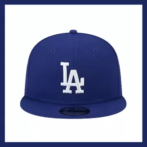 Neu mit Etikett - New Era Los Angeles Dodgers Herrenmütze marineblau weiß MLB 9FIFTY Druckknopflasche - Bild 1 von 5