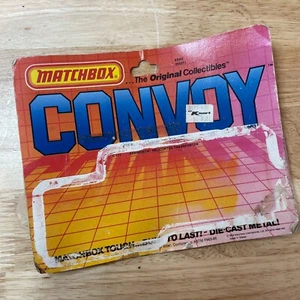 MATCHBOX Convoy Kenworth Helicopter Transporter CY11 NOT INCLUDED PACKAGE ONLY - Picture 1 of 2