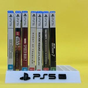 Playstation 5 PRO PS5 PRO Soporte de Juego Pantalla de Almacenamiento Blanco Se Adapta a 10 Juegos - Imagen 1 de 9