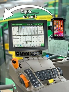 Support de téléphone pour John Deere GEN 4 affichage accoudoir cabine de combinaison ou tracteur [P3] - Photo 1 sur 6