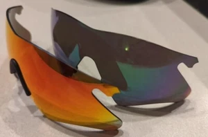 GENUINE OAKLEY MUMBO/MFRAME/PRO M FRAME HEATER RUBY & JADE PRIZM LENS - Picture 1 of 3
