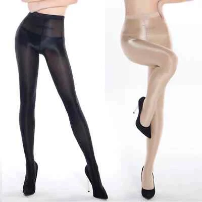 Medias de yoga de nailon para mujer 3 colores gruesas y brillantes / cálidas y suaves deportivas apretadas Foto 1 de 4