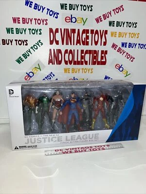 JUSTICE LEAGUE NEW BOX SET ACTION FIGURE 7 PACK WE CAN BE HEROES DC Comics 🔥 - Image 1 of 4