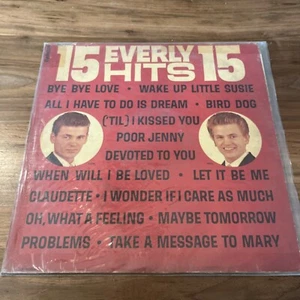 Everly Brothers 15 Hits 180g Vinyl Record - Picture 1 of 3