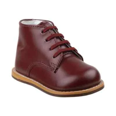 Josmo Niños Unisex Primer Caminante Zapatos para Caminar, Borgoña/Marrón, Talla 4, VER FOTOS Foto 1 de 4