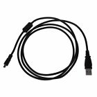 Black Usb 2.0 A To 8-Pin Mini B Cable W/ Ferrite - 1.5M / 59 Inches For Co
