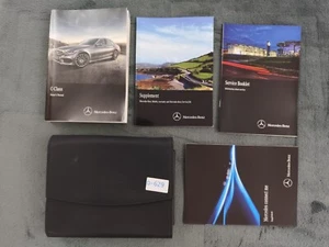 GENUINE MERCEDES C-CLASS SALOON W205 2014-2018 OWNERS MANUAL HANDBOOK PACK D-629 - Picture 1 of 6