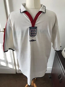Umbro England Home Fußball Trikot Reversible 2003-05 Gr. XL - Bild 1 von 8