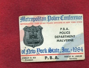 vintage obsolete  1984  LAPU LAPU MALVERNE  LI  PBA CARD - Picture 1 of 2