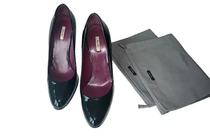 Miu Miu black patent leather almond toe pumps, size 36.5, very good condition - Picture 1 of 9