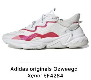 Bargain ! Original adidas Ozweego Xeno EF4284 with box white trainers size 9 new