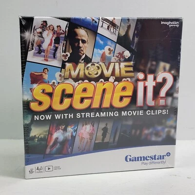 Scene It? Movie Trivia Board Game, The Movie Knowledge Test, Puzzle-Solving New! - Image 1 of 2