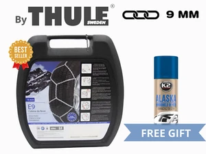 Schneeketten Thule 9 MM Genehmigt 195/60R15 E9 Gruppe 70 + Geschenk - Bild 1 von 8