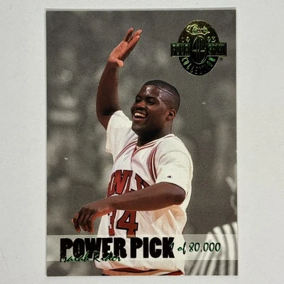 Classic Four Sport 1993 #PP4 Isaiah Rider Power Pick Bonus Rookie #/80000 Foto 1 de 2