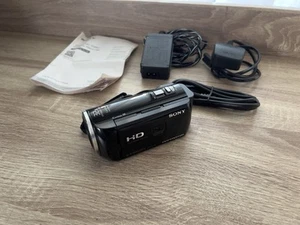 Sony Handycam HDR-PJ220E Handheld HD Projector Camcorder Black - Picture 1 of 12