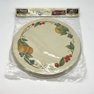 Vintage Corelle Coordinates Abundance Electric Stove Burner Cover Set Of 4 NEW - Picture 1 of 7