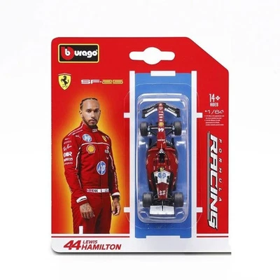 2025 F1 Sir Lewis Hamilton Ferrari Scuderia Racing SF-25 Diecast Car Model 1:64 - Image 1 of 3