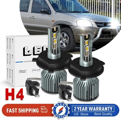 Faro LED bombillas altas/bajas para Mazda Tribute Sport Utility 4 puertas 3,0 L 2001-2006 Foto 1 de 4