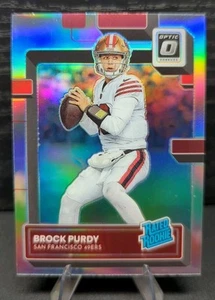 2022 Panini Donruss Optic Brock Purdy Silver Holo Prizm Rated Rookie 49ers #277 - Bild 1 von 5