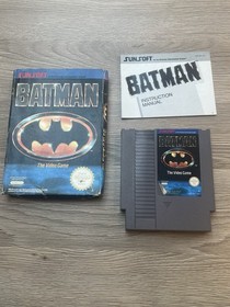 Batman Nintendo NES - Boxed Komplett + Handbuch - UK PAL - Getestet