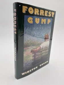 Forrest Gump by Winston Groom, True 1st Edition, 1st Printing, HC DJ - Picture 1 of 13