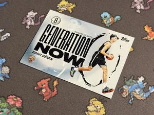 Egor Demin RC Rookie Card Generation Now Insert 2025-26 Topps Basketball NBA - Picture 1 of 4