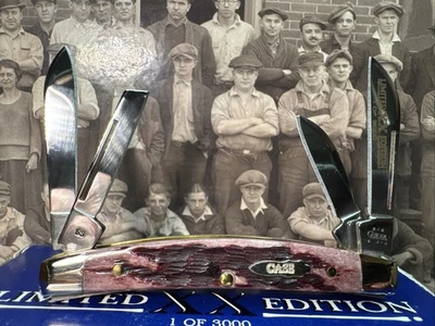 Case XX Small Congress 6468 Cabernet Bone Limited Edition 20O3 Model Mint In Box - Image 1 of 4