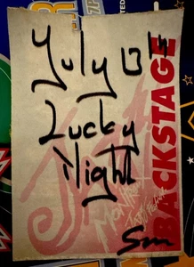 MONTREUX JAZZ FESTIVAL - MILES DAVIS! SAME WEEK - JULY 13, 1991 - BACKSTAGE PASS - Picture 1 of 1