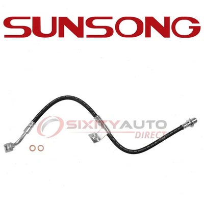 Sunsong Front Left Brake Hydraulic Hose for 1987 Chevrolet R20 Suburban - mj — 第 1/4 张图片
