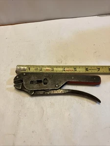 40er Jahre B.M.C. MFG 7" Druckverschluss Verriegelung Schraubstock Griff Zange verstellbare Backen, USA - Bild 1 von 5
