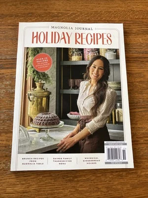 Magnolia Journal Holiday Recipes January 2026 Magazine Free Shipping - Image 1 of 3