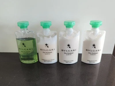 Bvlgari Eau Parfumee Au The Vert Loción 2.5 OZ Gel de Ducha Acondicionador Como Fotos  Foto 1 de 4