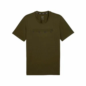 Camiseta Deportiva de Manga Corta Puma Energy Cloudspun Graphic Dorado - Imagen 1 de 5