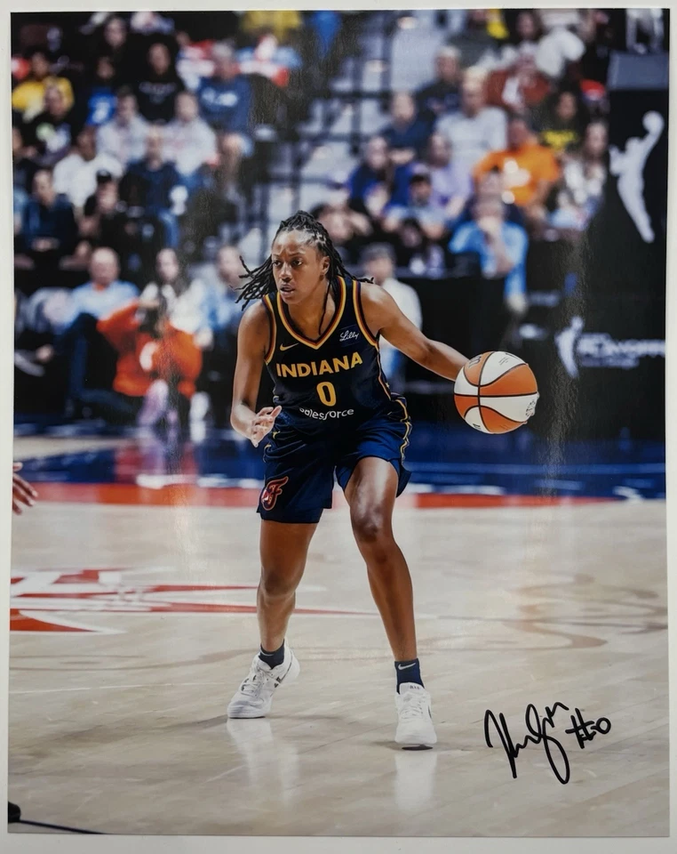 Kelsey Mitchell Signed 8x10 Photo Autographed Indiana Fever MVP Picture - Image 1 of 1