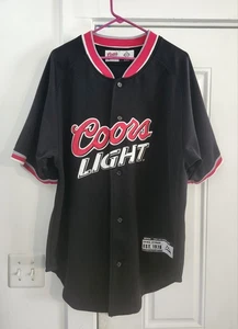 Coors Light Silver Bullet Baseball Trikot # 78 Large Coors Light Brand Beer - Bild 1 von 4