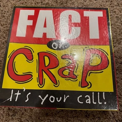 Fact Or Crap Board Game NEW. 2006. Still In Original Plastic. - Image 1 of 2