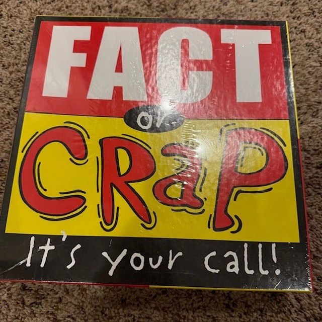 Fact Or Crap Board Game NEW. 2006. Still In Original Plastic. - Image 1 of 2