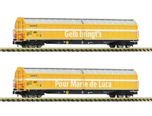 838322 Fleischmann Set 2 Wagons Murale Coulissante Poste / Ptt SBB Échelle N 1 : - Picture 1 of 1