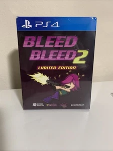 Bleed & Bleed 2 Limited Edition (Playstation 4) Asian Import (SEALED) - Picture 1 of 8