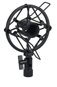 MICRÓFONO DE MONTAJE ANTICHOQUE DELGADO DE METAL DE ALTA RESISTENCIA BASE 22-24 MM - Imagen 1 de 1