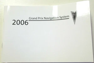 GM 2006 Grand Prix Navigation Manual #10382569A - Picture 1 of 1
